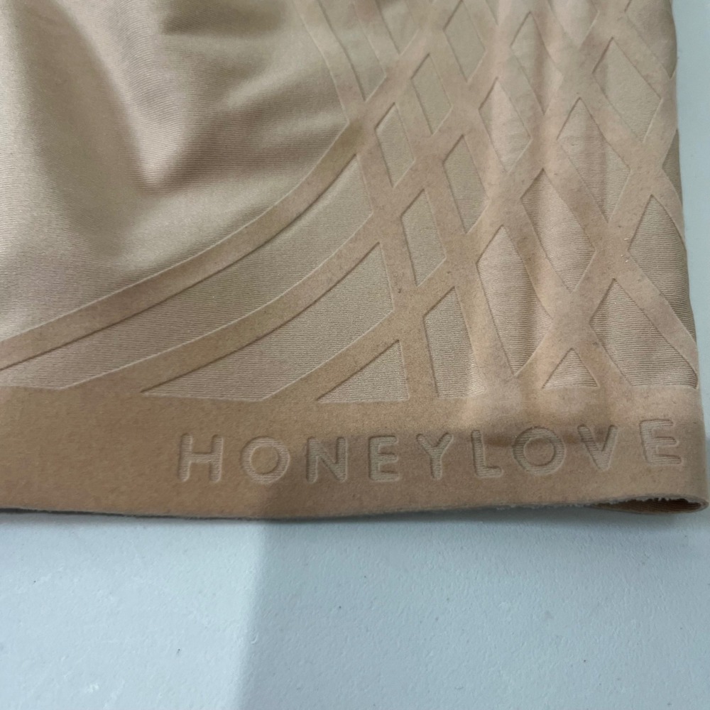 Honeylove Crossover Bra Women 1X Tan Wireless Support Seamless Comfort Everyday - Picture 2 of 5